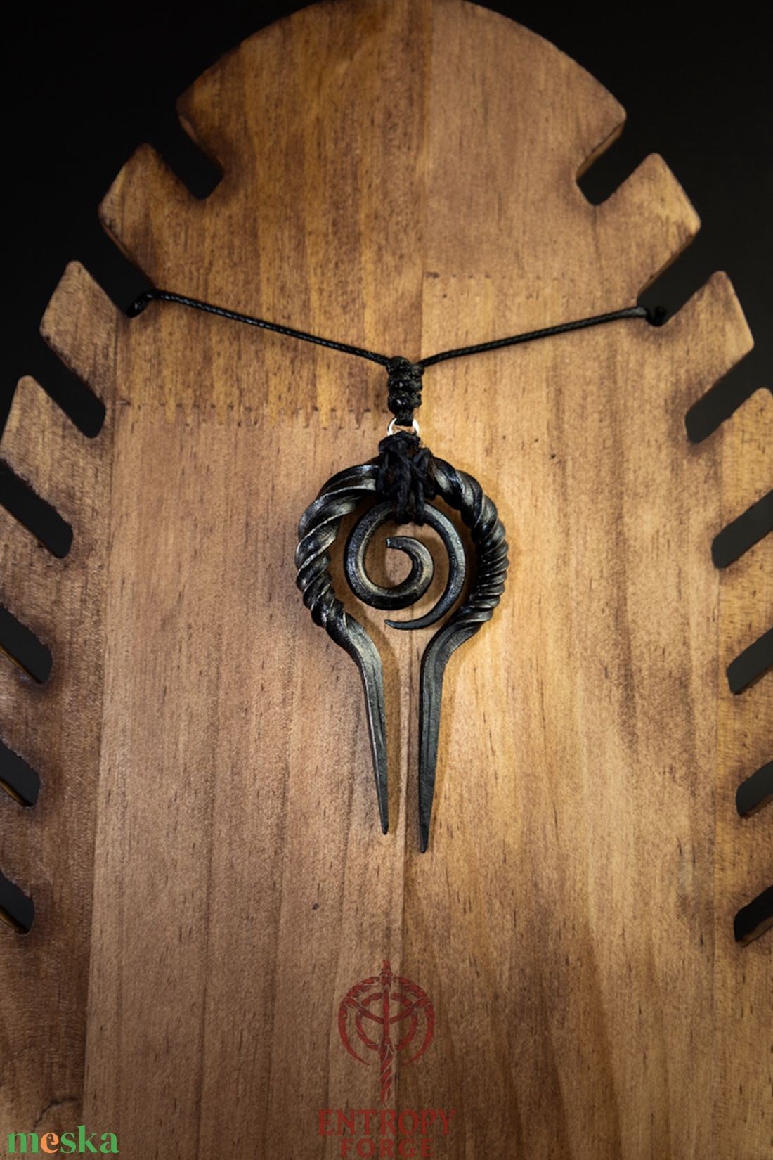 Kovácsolt Acél Lélek Talizmán - ékszer - nyaklánc - medál - Meska.hu