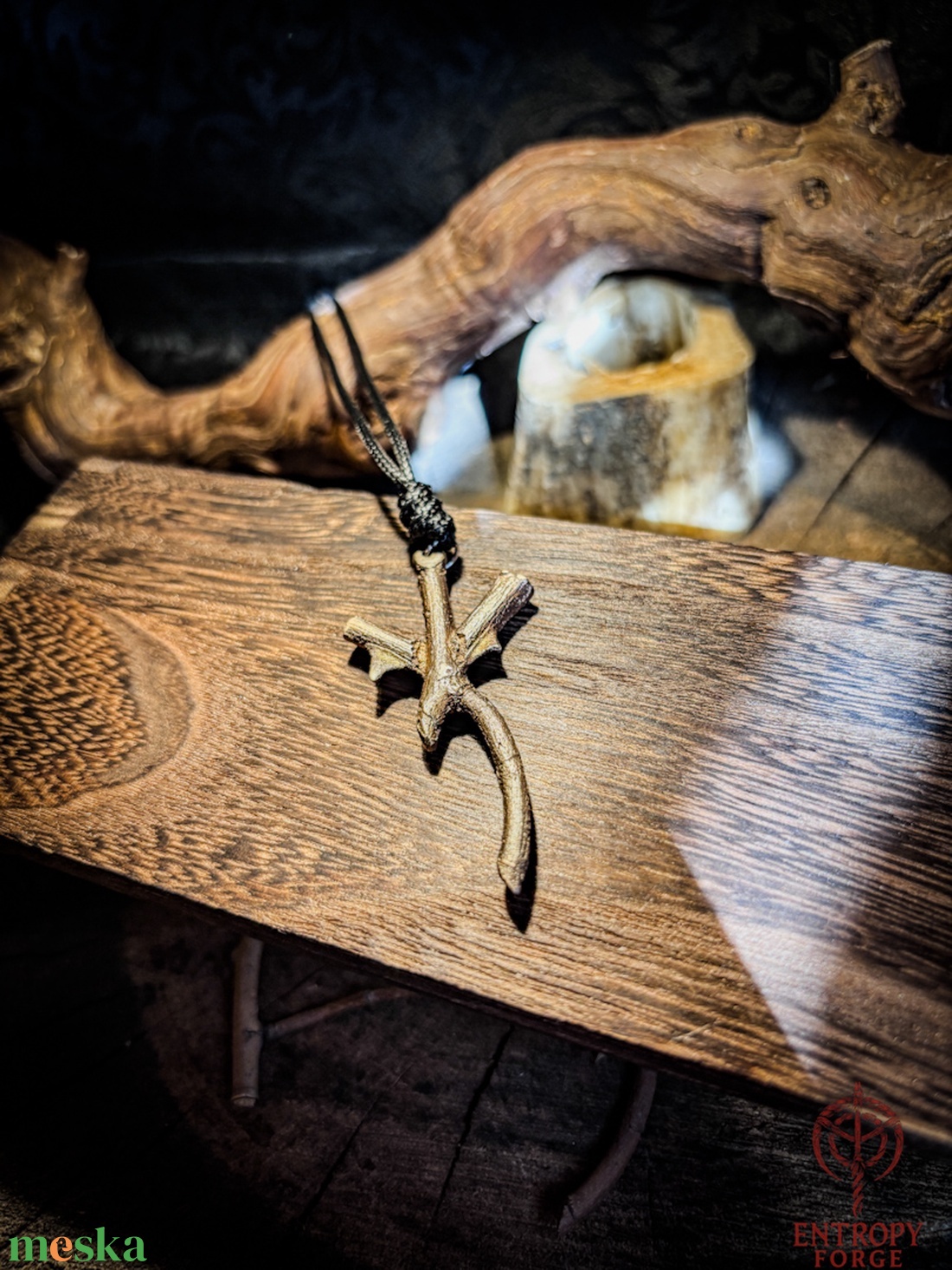 Bronz Talizmán �Tüske - ékszer - nyaklánc - medál - Meska.hu