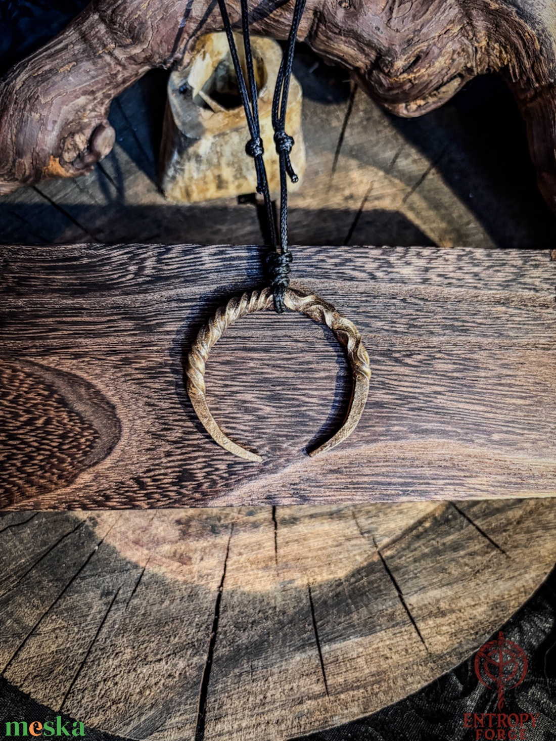 Bronz Hold Talizmán  - ékszer - nyaklánc - medál - Meska.hu