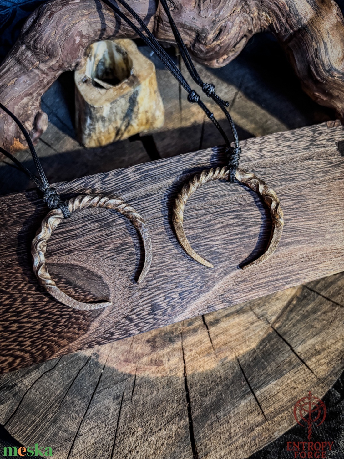 Bronz Hold Talizmán  - ékszer - nyaklánc - medál - Meska.hu