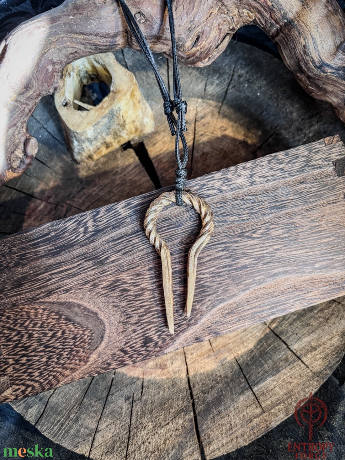 Bronz Talizmán �Hollow Sun - ékszer - nyaklánc - medál - Meska.hu