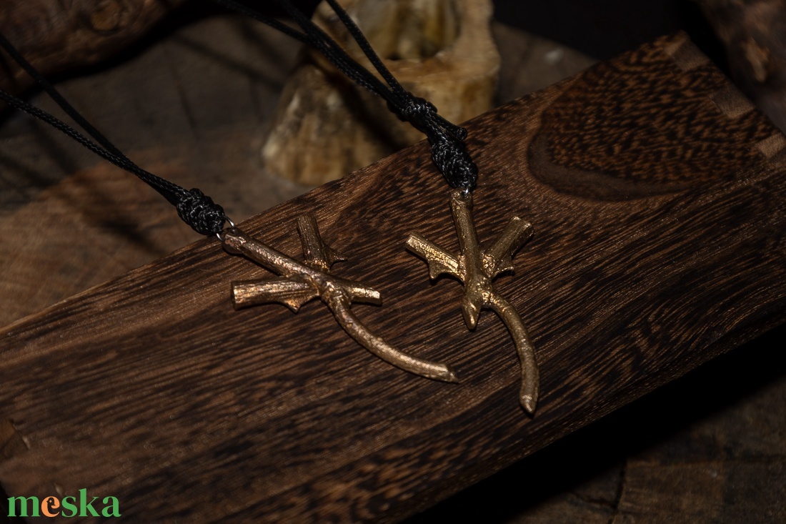 Bronz Talizmán �Tüske - ékszer - nyaklánc - medál - Meska.hu