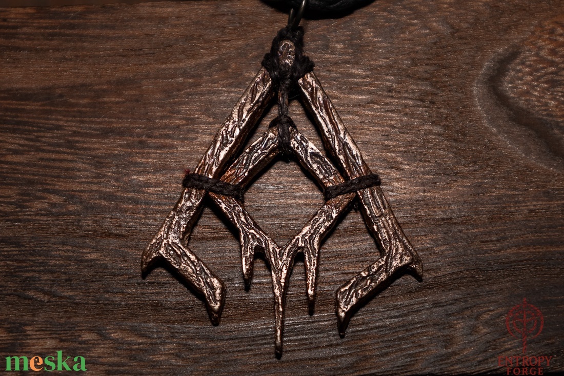 Bronz Talizmán �Entropia - ékszer - nyaklánc - medál - Meska.hu