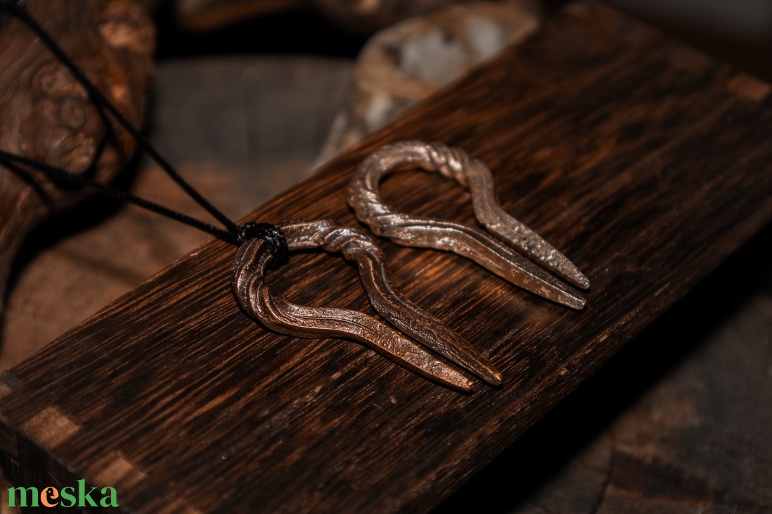 Bronz Talizmán �Üres nap - ékszer - nyaklánc - medál - Meska.hu