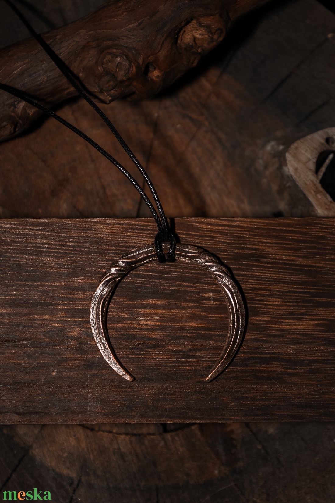 Bronz Hold Talizmán  - ékszer - nyaklánc - medál - Meska.hu