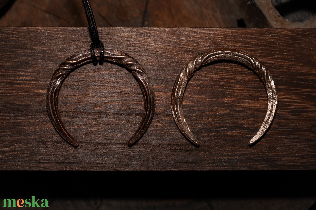 Bronz Hold Talizmán  - ékszer - nyaklánc - medál - Meska.hu