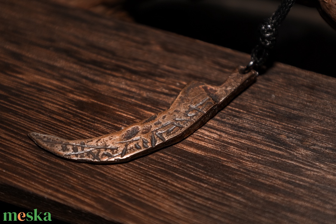 Bronz Karom medál, talizmán - ékszer - nyaklánc - medál - Meska.hu