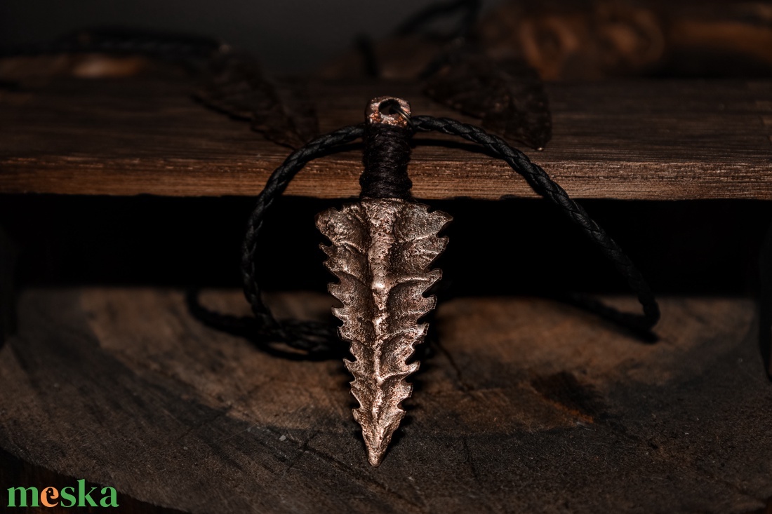 Bronz Nyílhegy Talizmán, Dark Fantasy Amulet - ékszer - nyaklánc - medál - Meska.hu
