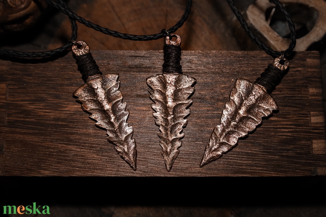 Bronz Nyílhegy Talizmán, Dark Fantasy Amulet - ékszer - nyaklánc - medál - Meska.hu