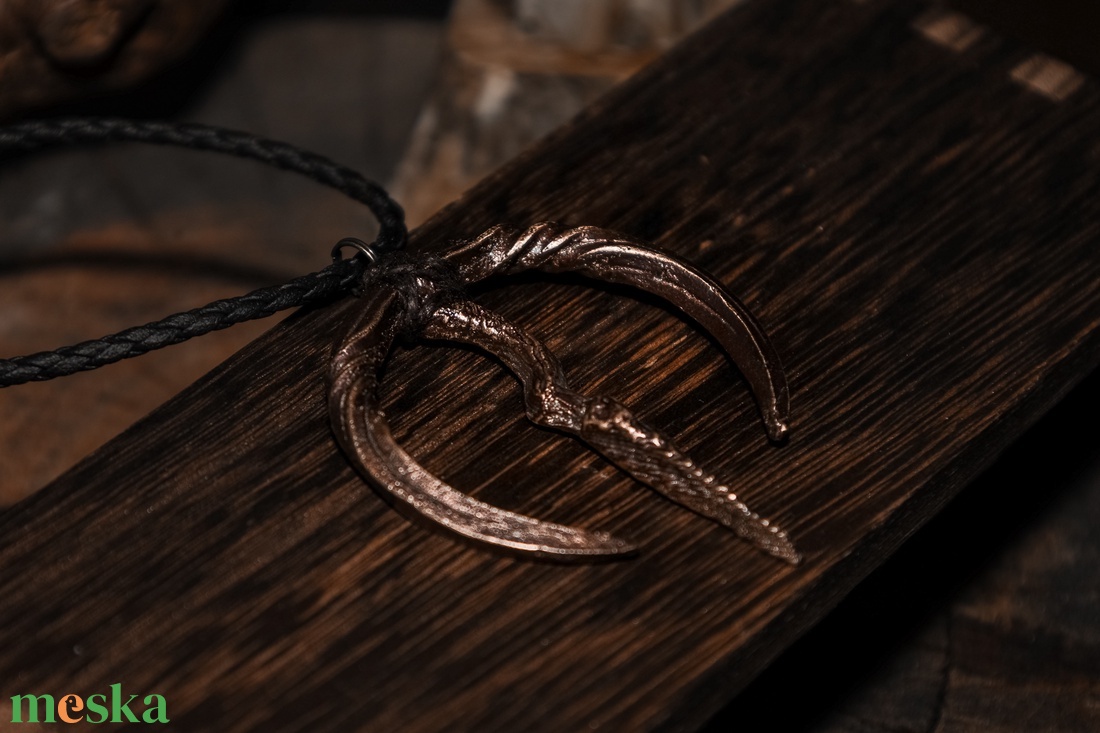 Bronz Hold Jelenlét Talizmán - ékszer - nyaklánc - medál - Meska.hu