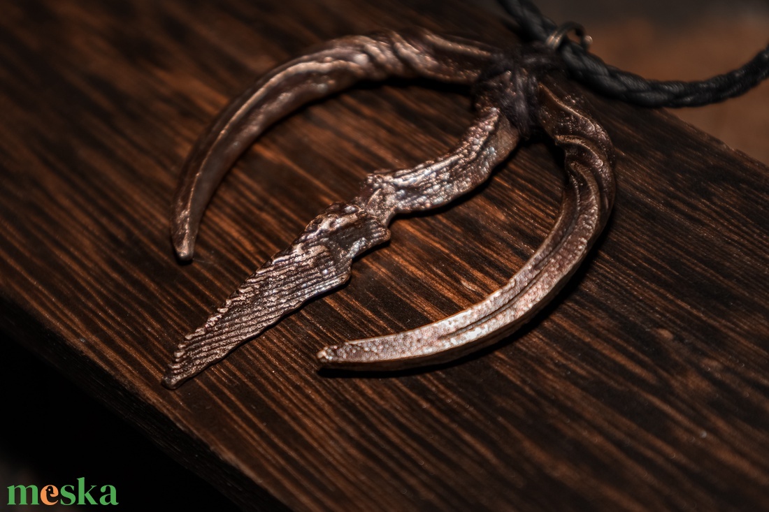 Bronz Hold Jelenlét Talizmán - ékszer - nyaklánc - medál - Meska.hu