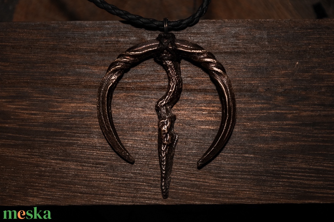 Bronz Hold Jelenlét Talizmán - ékszer - nyaklánc - medál - Meska.hu