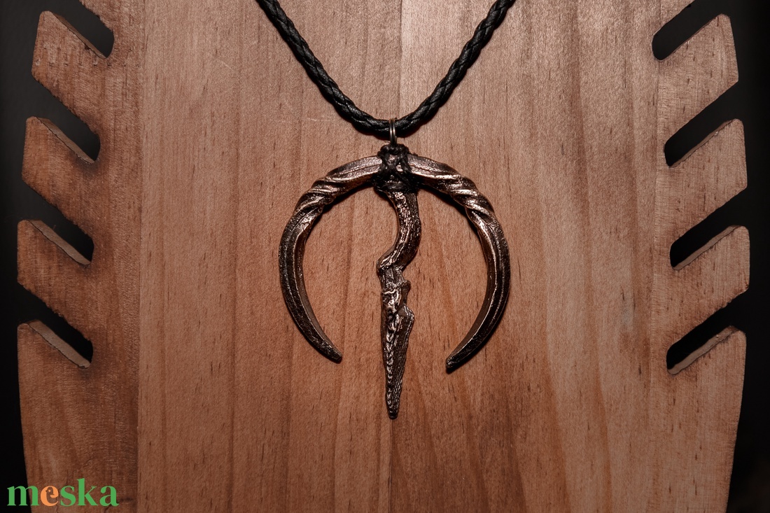 Bronz Hold Jelenlét Talizmán - ékszer - nyaklánc - medál - Meska.hu