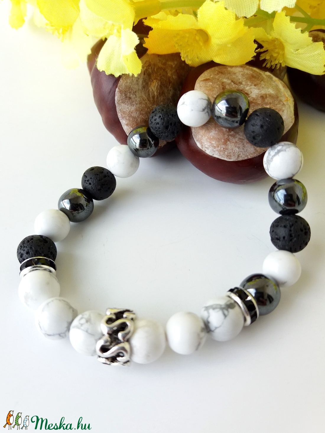 Női energia ásvány karkötő -  - Meska.hu