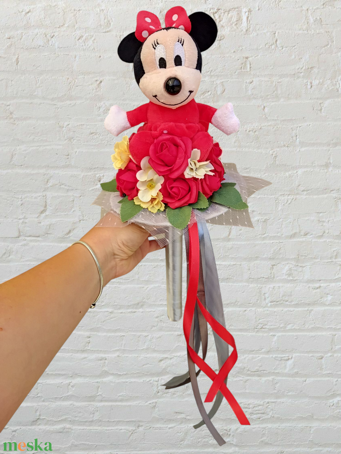 Minnie egeres ovis csokor - otthon & életmód - dekoráció - virágdísz és tartó - csokor & virágdísz - Meska.hu Minnie egeres ovis csokor - otthon & életmód - dekoráció - virágdísz és tartó - csokor & virágdísz - Meska.hu