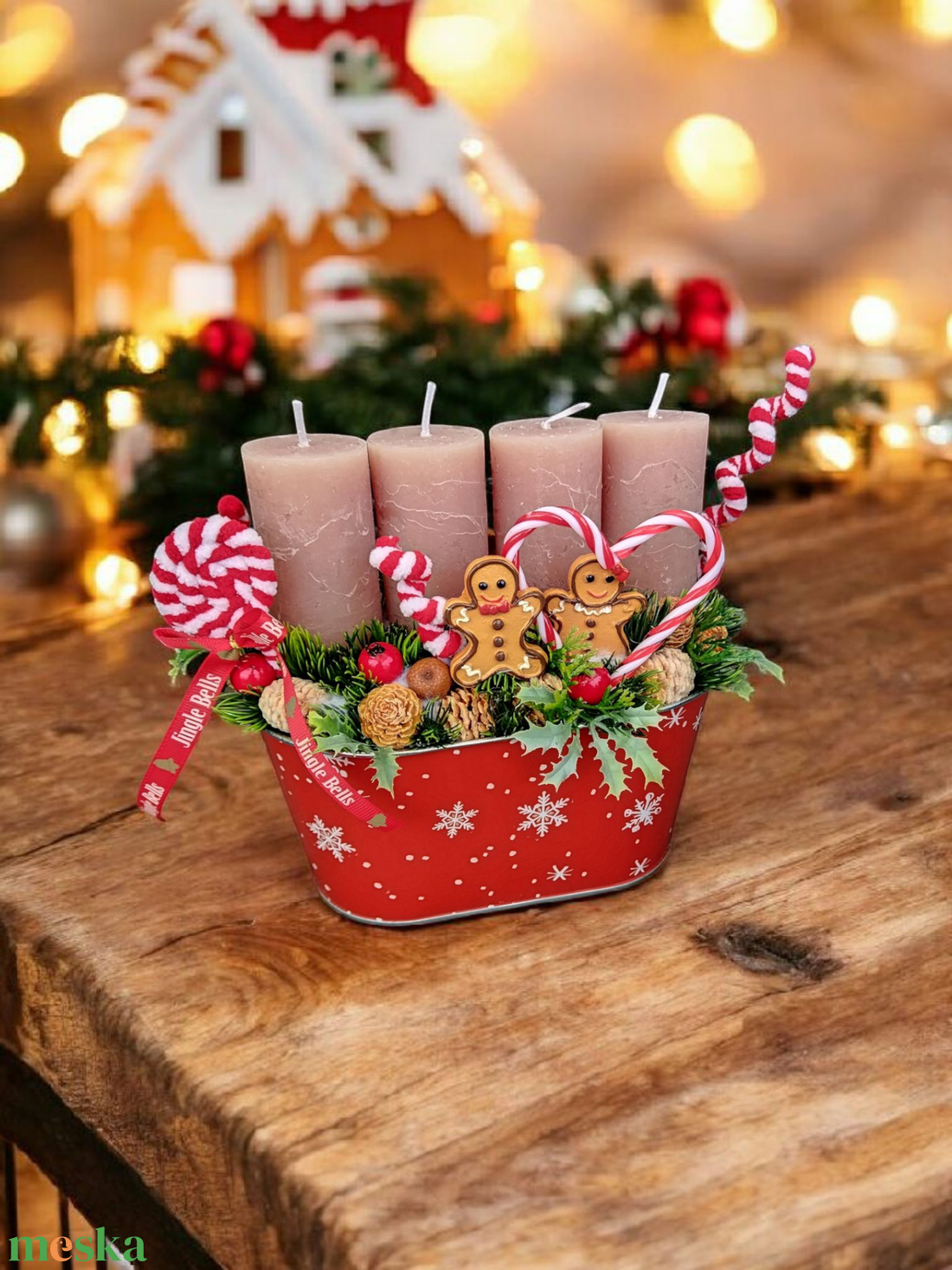 Adventi asztaldísz - karácsony - adventi díszek - adventi asztaldísz - Meska.hu Adventi asztaldísz - karácsony - adventi díszek - adventi asztaldísz - Meska.hu