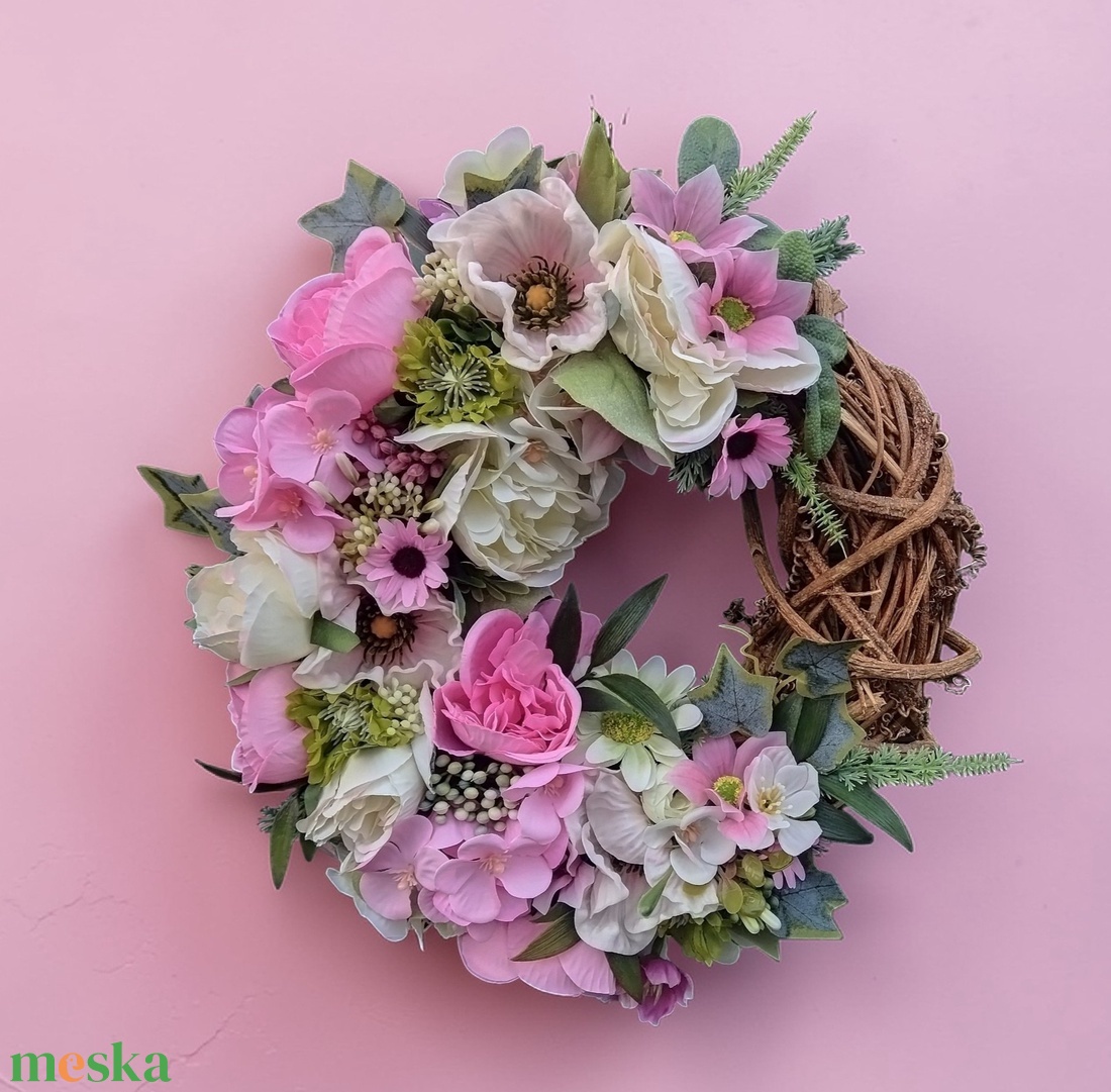 Tavaszi / nyári ajtódísz  - otthon & életmód - dekoráció - ajtó- és ablak dekoráció - ajtódísz & kopogtató - Meska.hu