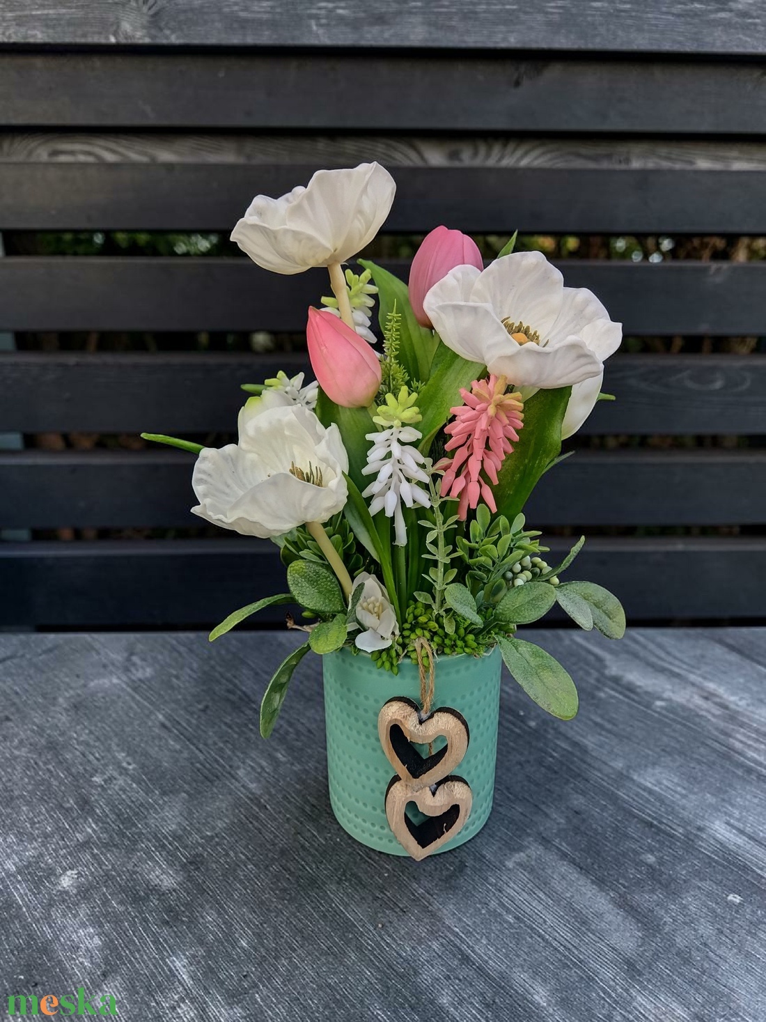 Virágdísz - otthon & életmód - virágdekoráció - virágdíszek - asztali virágdísz - Meska.hu