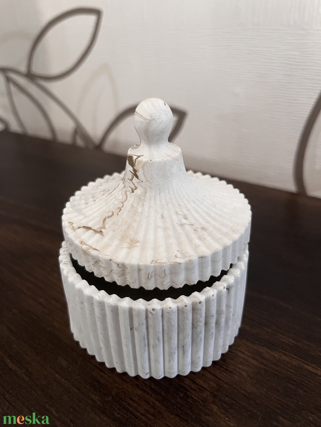 Jesmonite ékszertartó - ékszer - ékszertartó - ékszerdoboz - Meska.hu