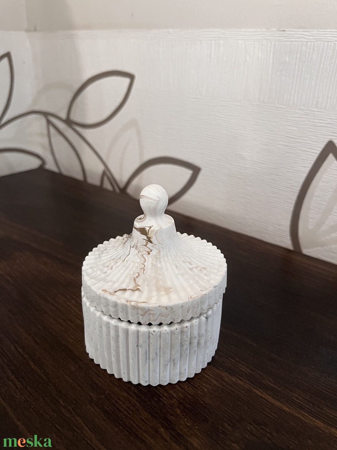 Jesmonite ékszertartó - ékszer - ékszertartó - ékszerdoboz - Meska.hu