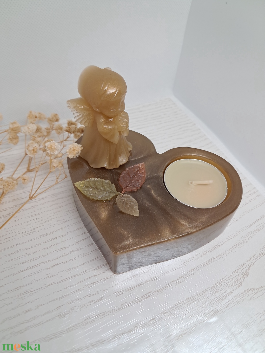 Bronz barna angyalkás szív mécsestartó / kegyeleti dísz - otthon & életmód - gyertya, illat, aroma - mécses és mécsestartó - Meska.hu Bronz barna angyalkás szív mécsestartó / kegyeleti dísz - otthon & életmód - gyertya, illat, aroma - mécses és mécsestartó - Meska.hu