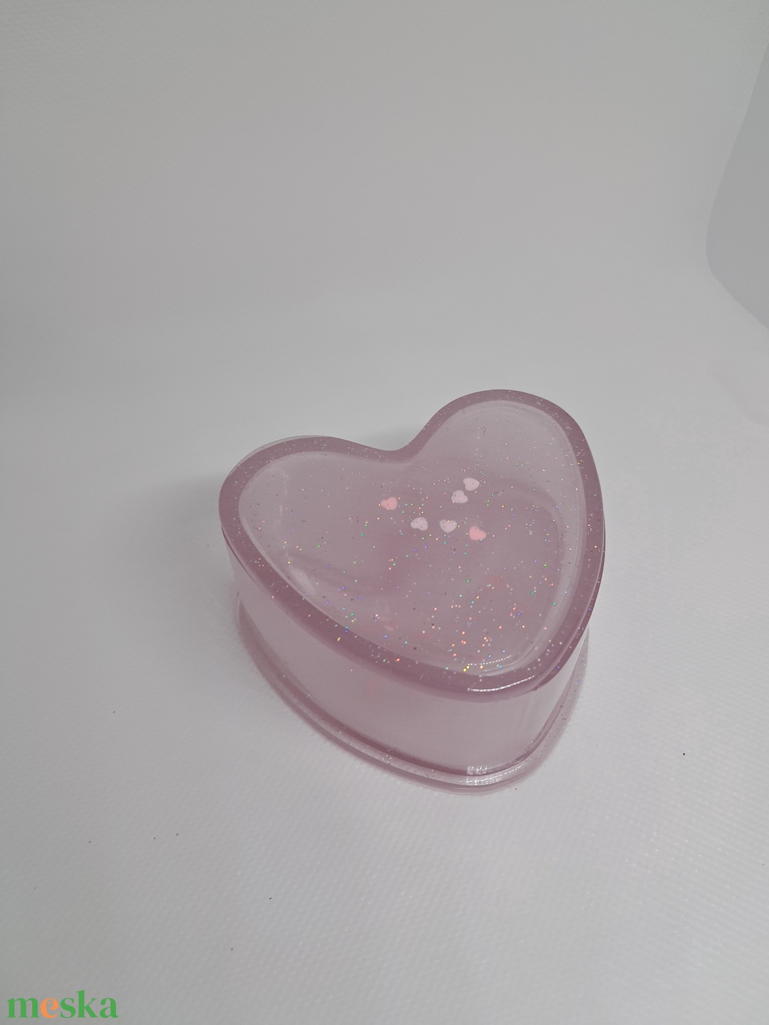 Pasztell rozsaszín ékszertartó - ékszer - ékszertartó - ékszerdoboz - Meska.hu