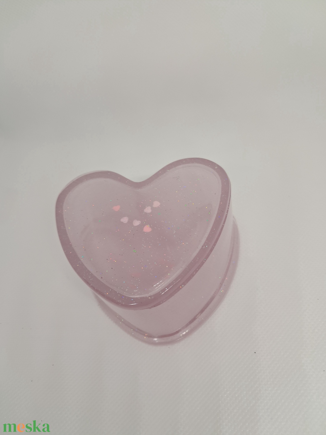 Pasztell rozsaszín ékszertartó - ékszer - ékszertartó - ékszerdoboz - Meska.hu
