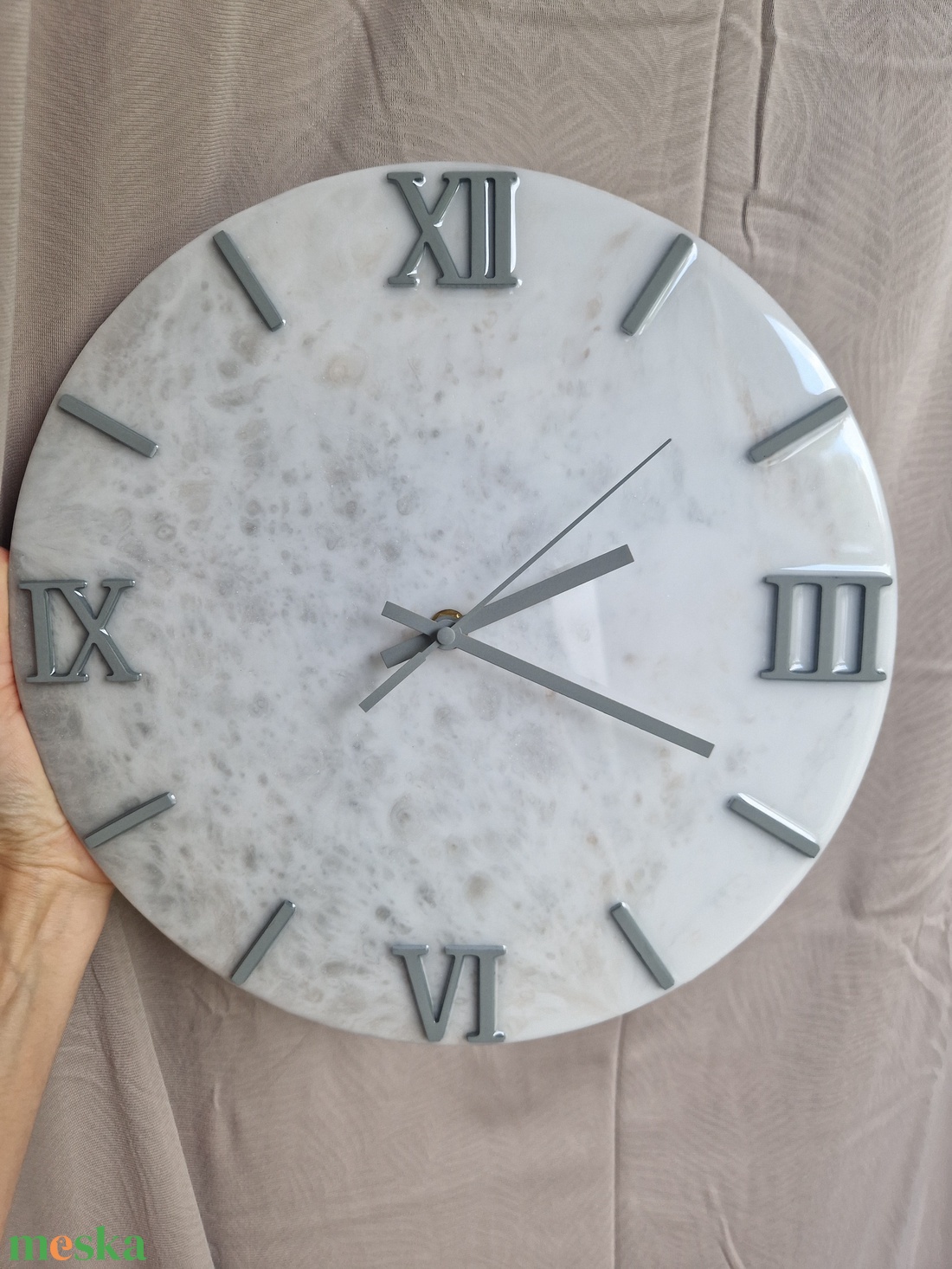 Hold óra 30cm - otthon & életmód - dekoráció - fali és függő dekoráció - falióra & óra - Meska.hu Hold óra 30cm - otthon & életmód - dekoráció - fali és függő dekoráció - falióra & óra - Meska.hu