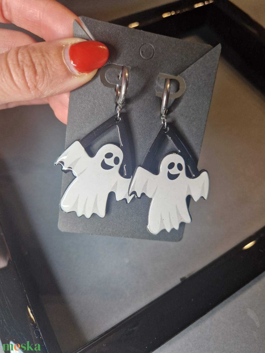 Halloween fülbevaló - otthon & életmód - dekoráció - halloween - halloweeni ékszerek - Meska.hu Halloween fülbevaló - otthon & életmód - dekoráció - halloween - halloweeni ékszerek - Meska.hu