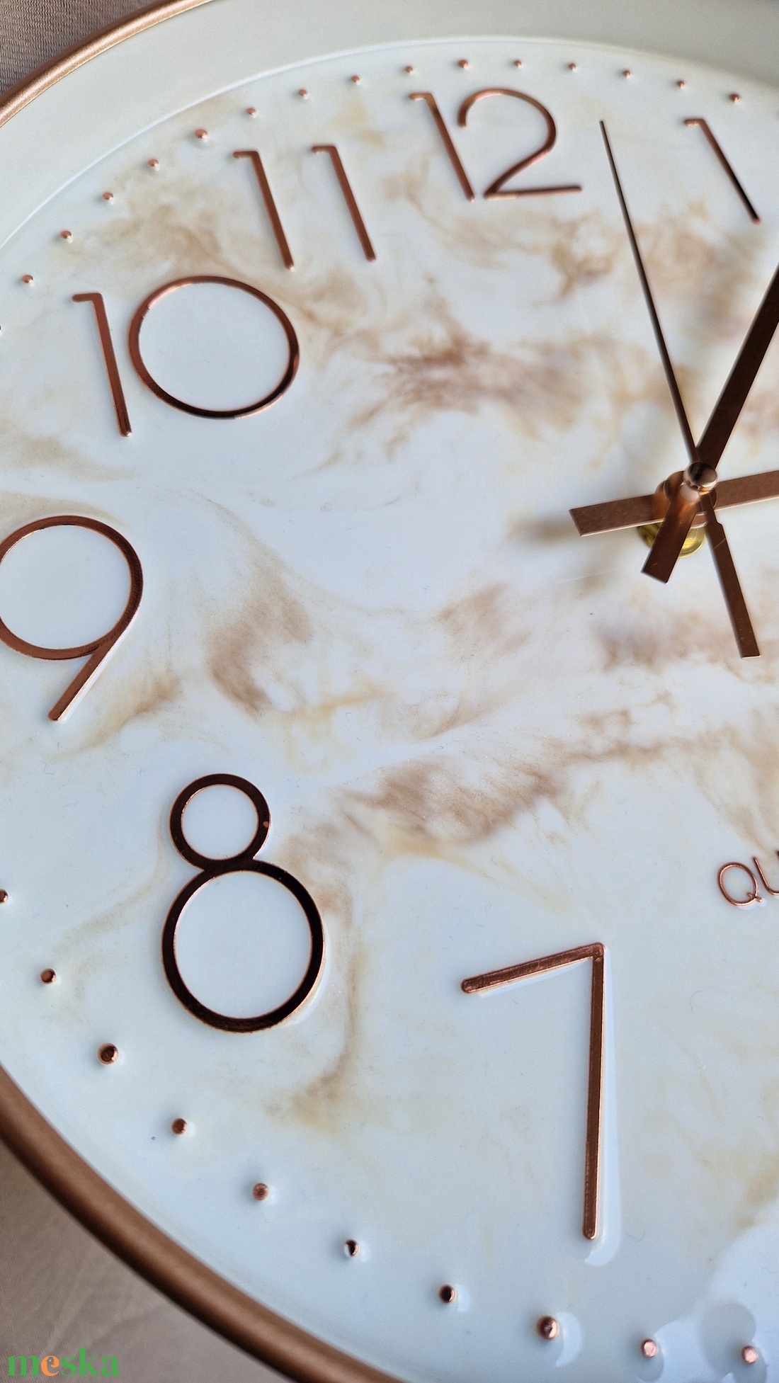 Rosegold epoxy óra kerettel - otthon & életmód - dekoráció - fali és függő dekoráció - falióra & óra - Meska.hu Rosegold epoxy óra kerettel - otthon & életmód - dekoráció - fali és függő dekoráció - falióra & óra - Meska.hu
