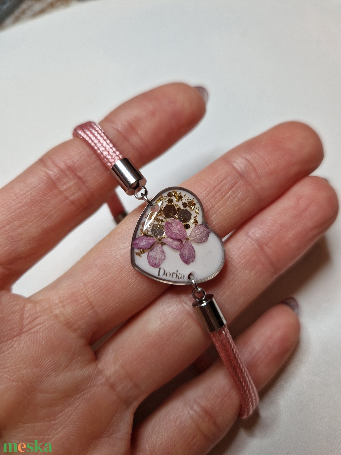 Virágos neves ékszer szett - ékszer - ékszerszett - Meska.hu