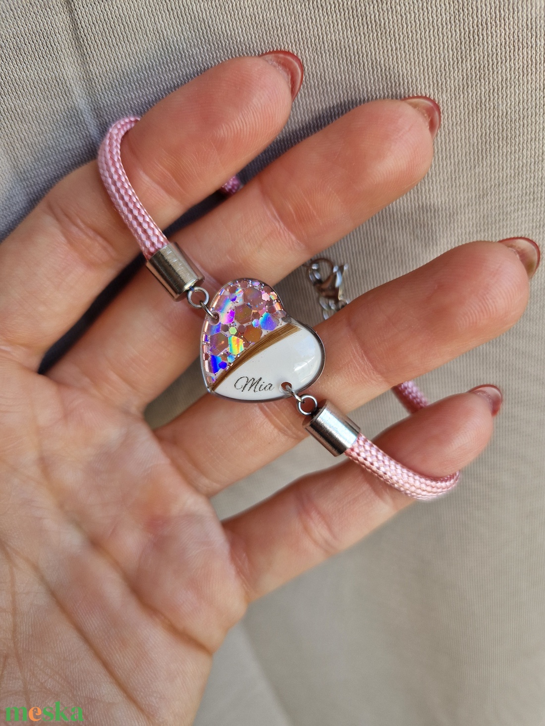 Hajtincses emlékőrző karkötő - ékszer - ékszerszett - Meska.hu