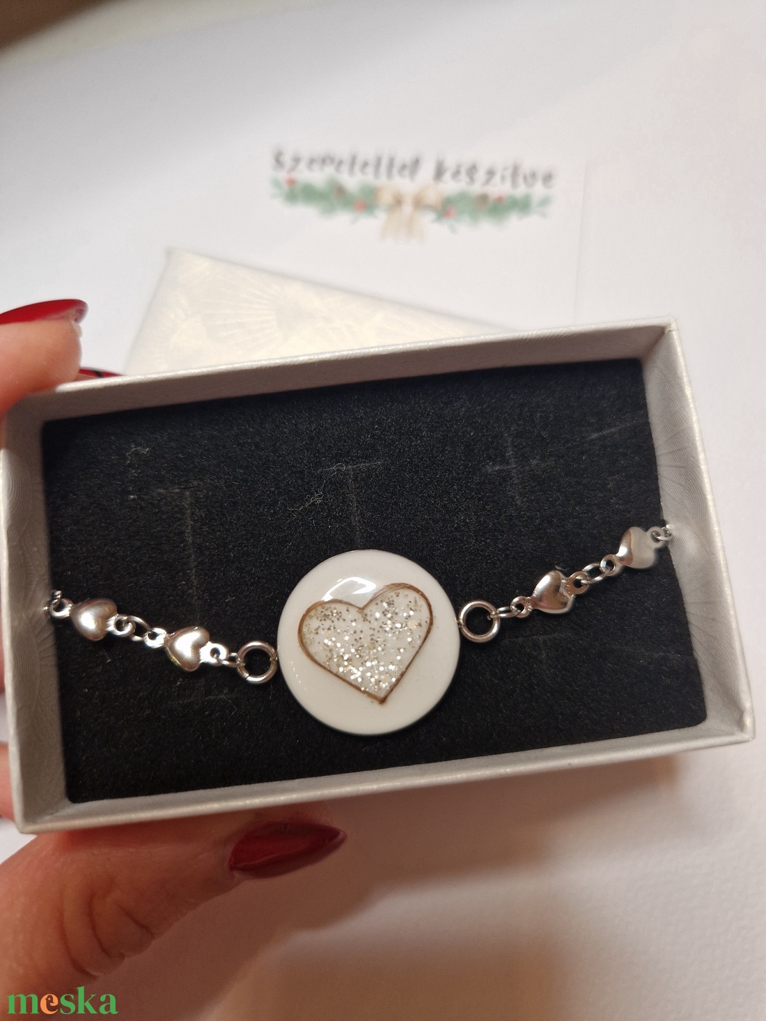 Hajtincses emlékőrző karkötő  - ékszer - ékszerszett - Meska.hu