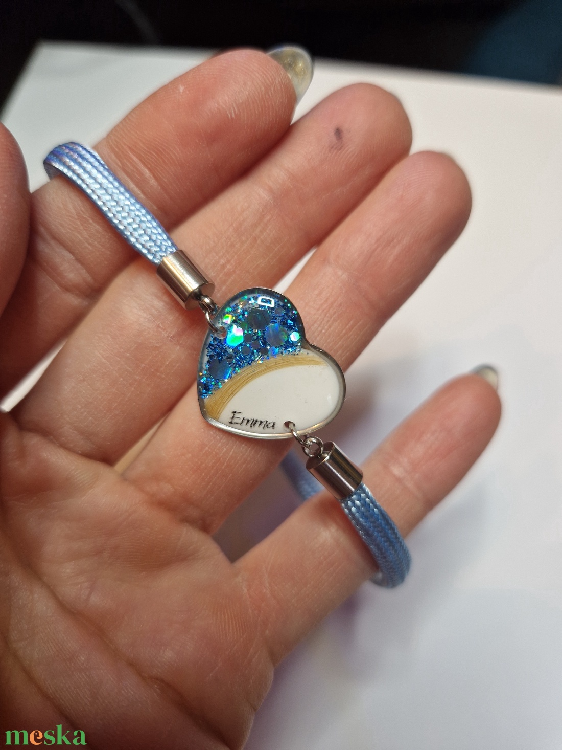 Hajtincses emlékőrző karkötő - ékszer - ékszerszett - Meska.hu