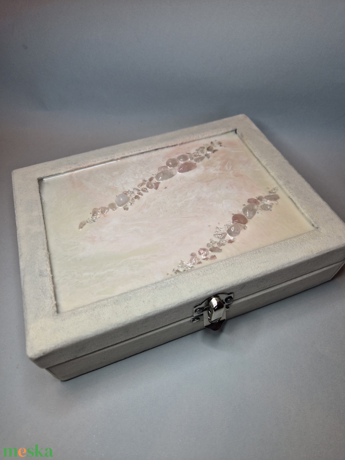 Ékszertartó doboz  - ékszer - ékszertartó - ékszerdoboz - Meska.hu