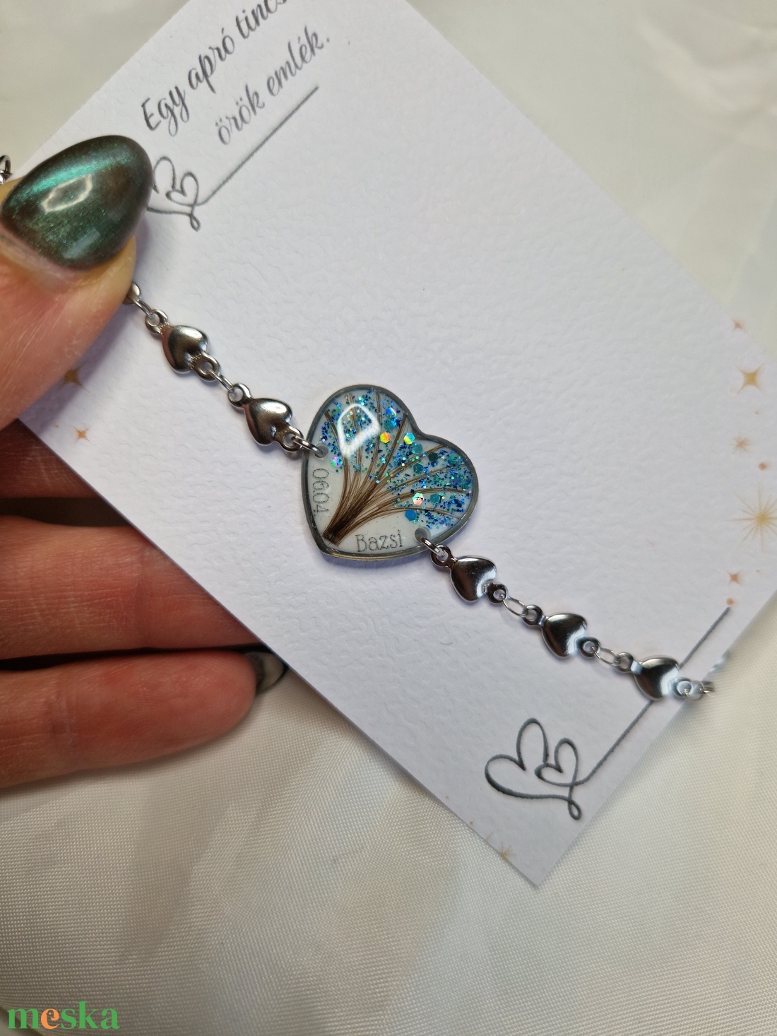 Hajtincses emlékőrző életfa karkötő  - ékszer - ékszerszett - Meska.hu