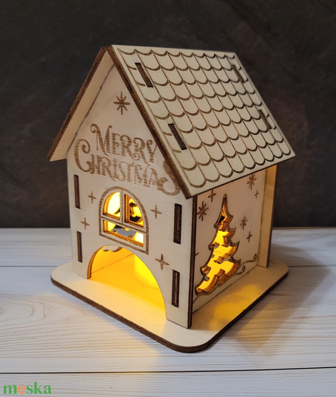 Karácsonyi házikó - karácsony - karácsonyi lakásdekoráció - karácsonyi falu, házikó - Meska.hu Karácsonyi házikó - karácsony - karácsonyi lakásdekoráció - karácsonyi falu, házikó - Meska.hu