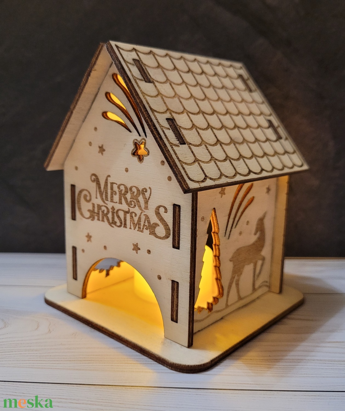 Karácsonyi házikó - karácsony - karácsonyi lakásdekoráció - karácsonyi falu, házikó - Meska.hu Karácsonyi házikó - karácsony - karácsonyi lakásdekoráció - karácsonyi falu, házikó - Meska.hu