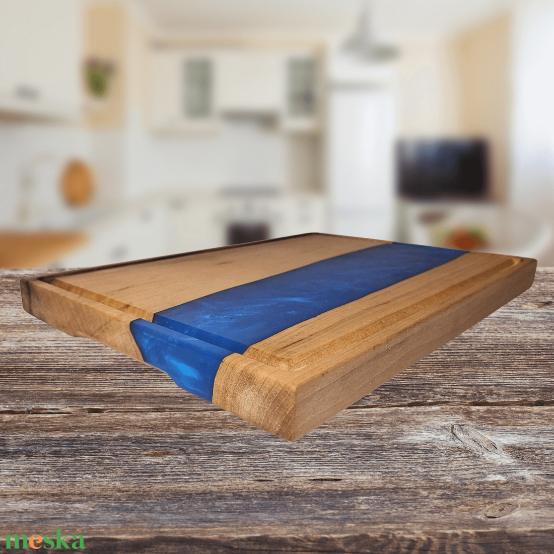 Prémium diófa Vágódeszka/kínáló tálca - kék - otthon & életmód - konyhafelszerelés, tálalás - sütés, főzés - vágódeszka - Meska.hu Prémium diófa Vágódeszka/kínáló tálca - kék - otthon & életmód - konyhafelszerelés, tálalás - sütés, főzés - vágódeszka - Meska.hu
