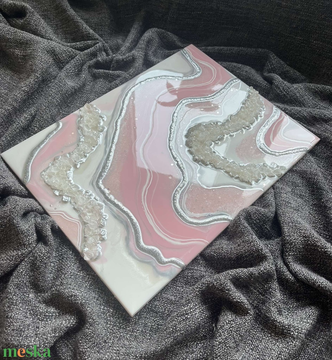 epoxi gyanta geóda falikép - otthon & életmód - dekoráció - kép & falikép - 3d képek - Meska.hu