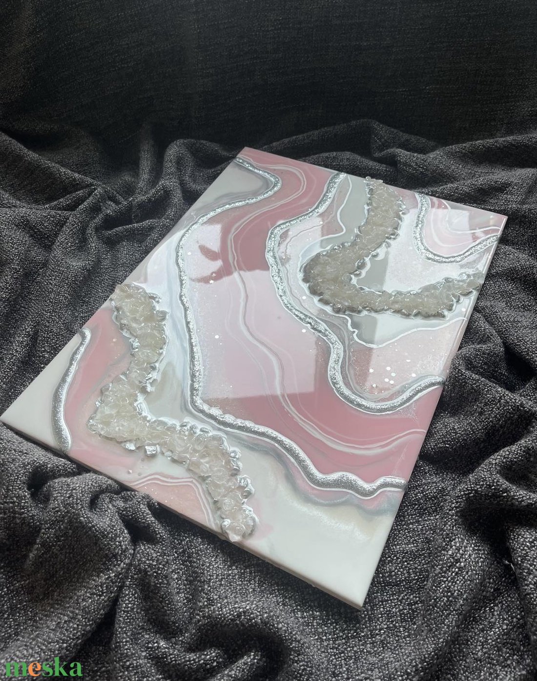 epoxi gyanta geóda falikép - otthon & életmód - dekoráció - kép & falikép - 3d képek - Meska.hu