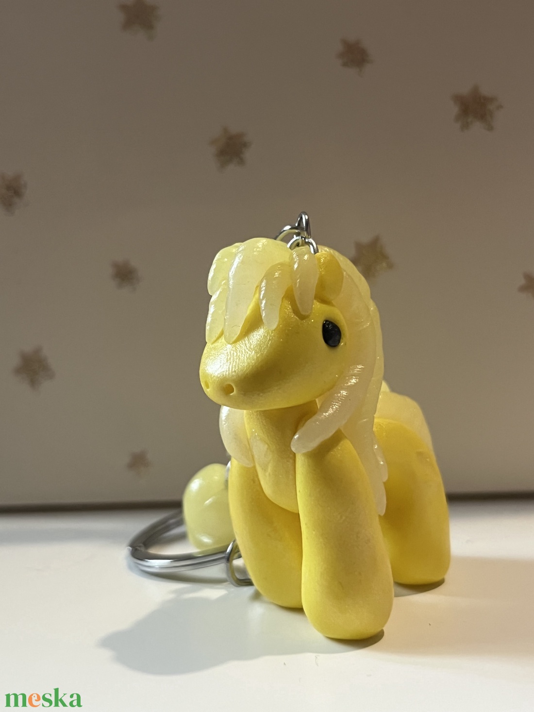 Ásvány kollekció - Citrin lovacska - táska & tok - kulcstartó & táskadísz - kulcstartó - Meska.hu