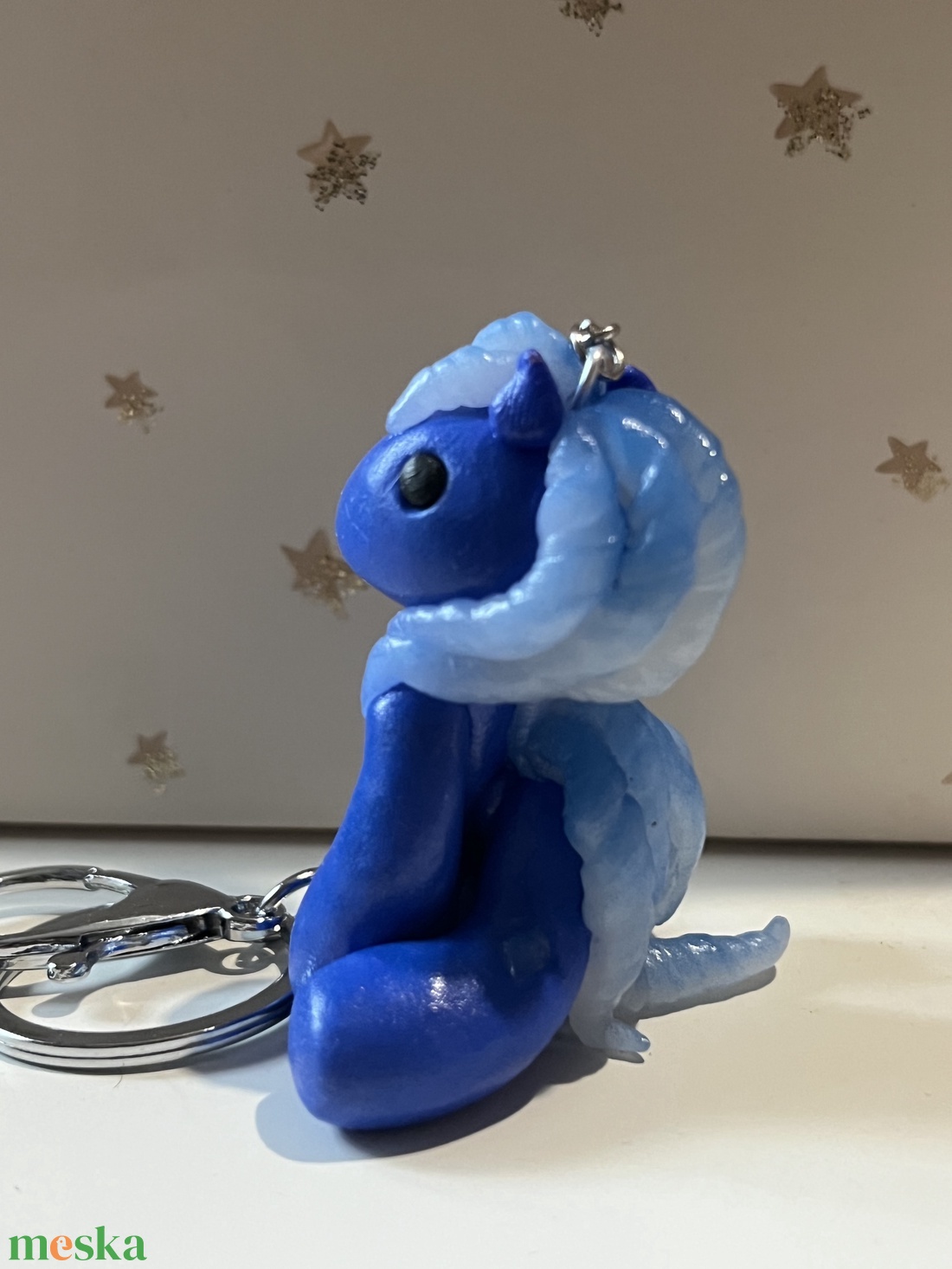 Ásvány kollekció - Lapis Lazuli lovacska - táska & tok - kulcstartó & táskadísz - kulcstartó - Meska.hu