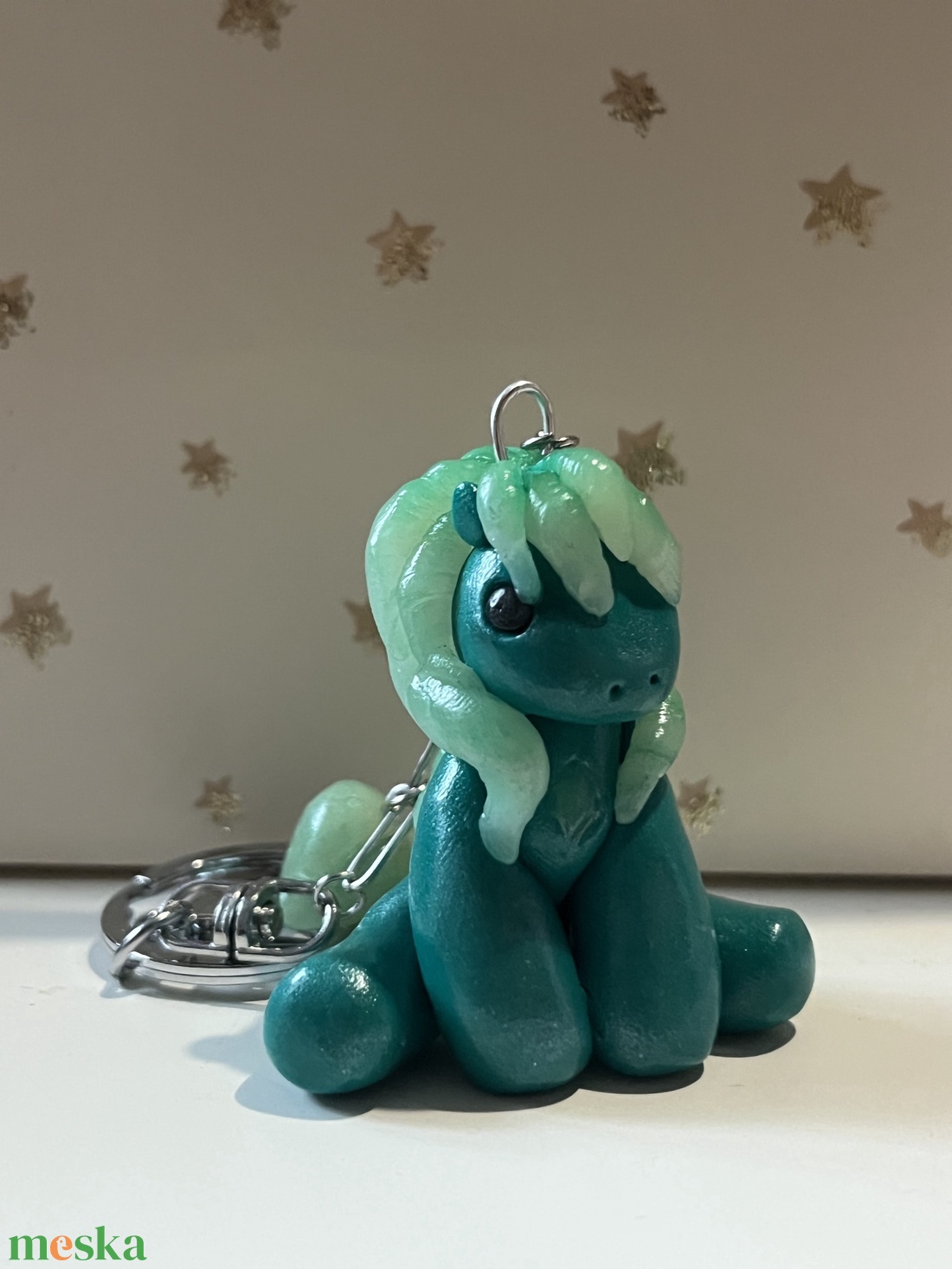 Ásvány kollekció - Jáde lovacska - táska & tok - kulcstartó & táskadísz - kulcstartó - Meska.hu