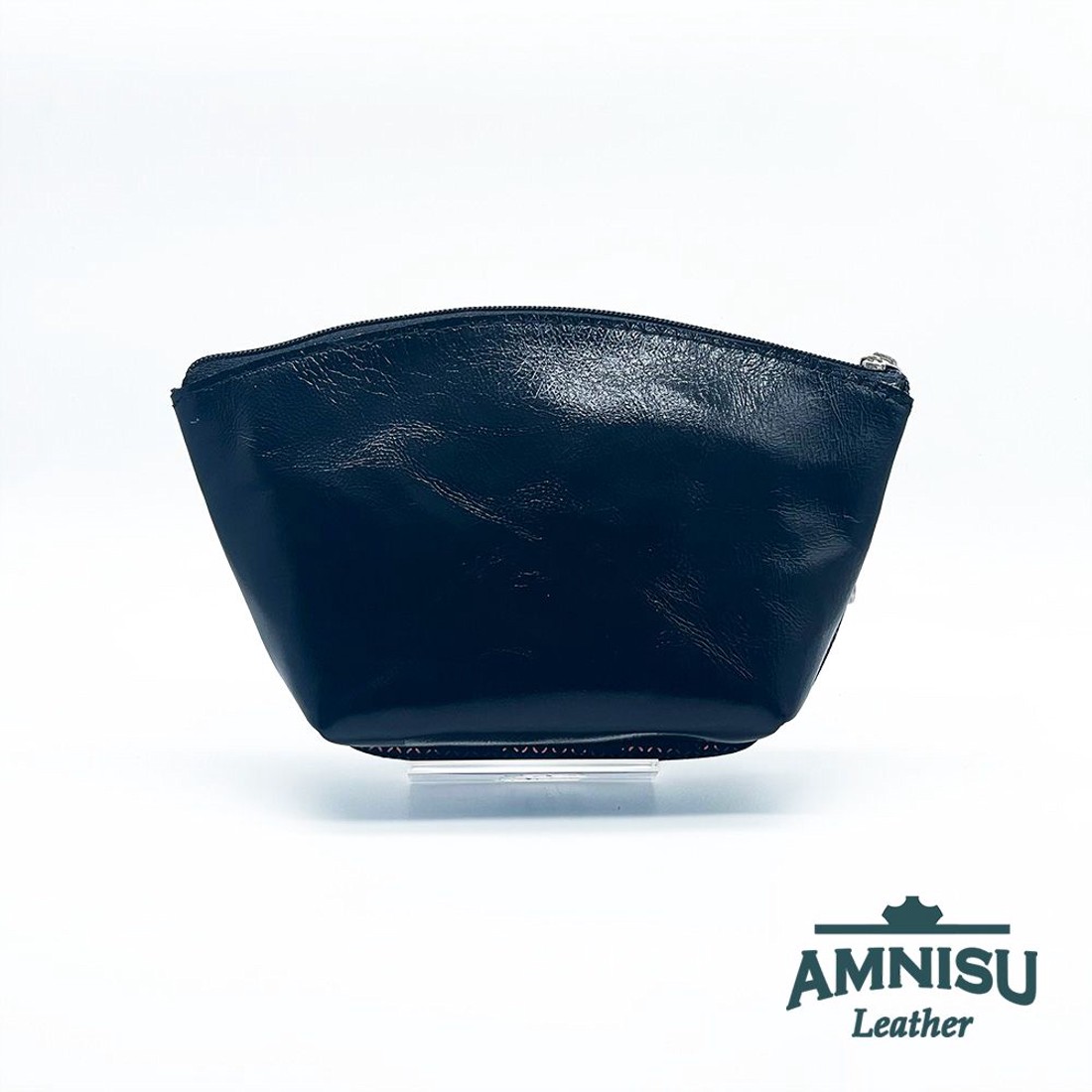 Fekete - bronz mintás kettő cipzáras neszeszer I8004 - táska & tok - neszesszer - Meska.hu