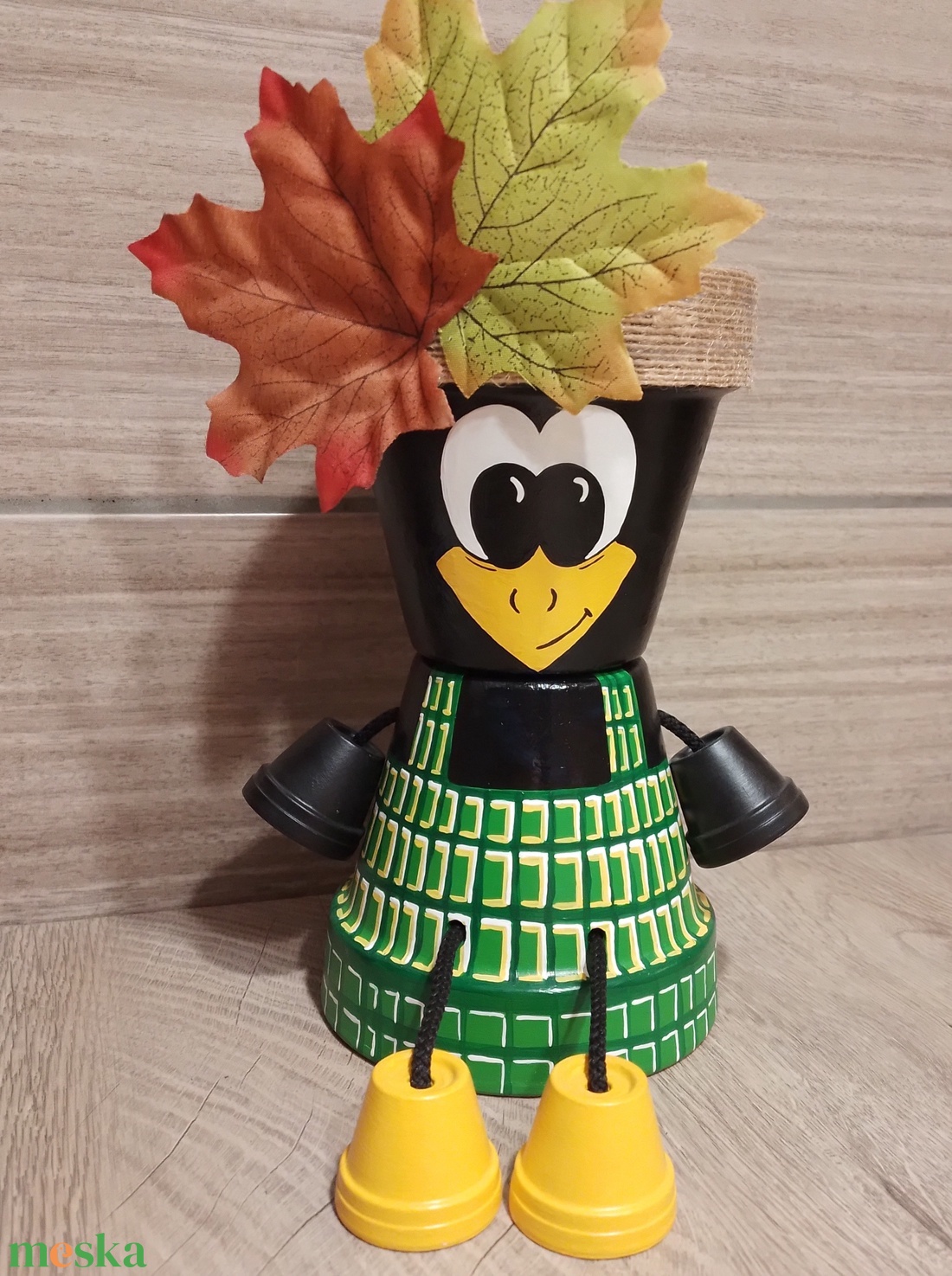 Varjú Pál - kellékek & szerszámok - díszíthető tárgyak - cserép - Meska.hu