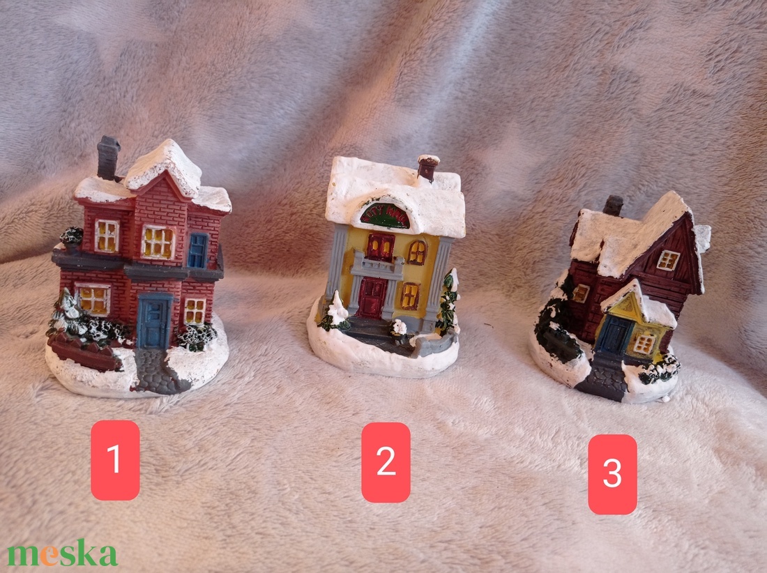 Ledes téli házikó, többféle - kellékek & szerszámok - dekorációs kellékek - figurák - Meska.hu Ledes téli házikó, többféle - kellékek & szerszámok - dekorációs kellékek - figurák - Meska.hu