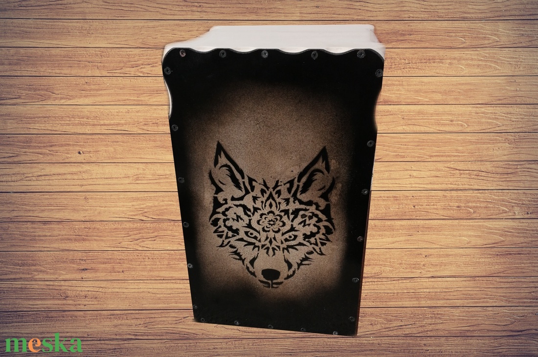 Wolf mandala cajon dob ütős hangszer farkas mintás - könyv & zene - hangszer & hangszertok - Meska.hu Wolf mandala cajon dob ütős hangszer farkas mintás - könyv & zene - hangszer & hangszertok - Meska.hu