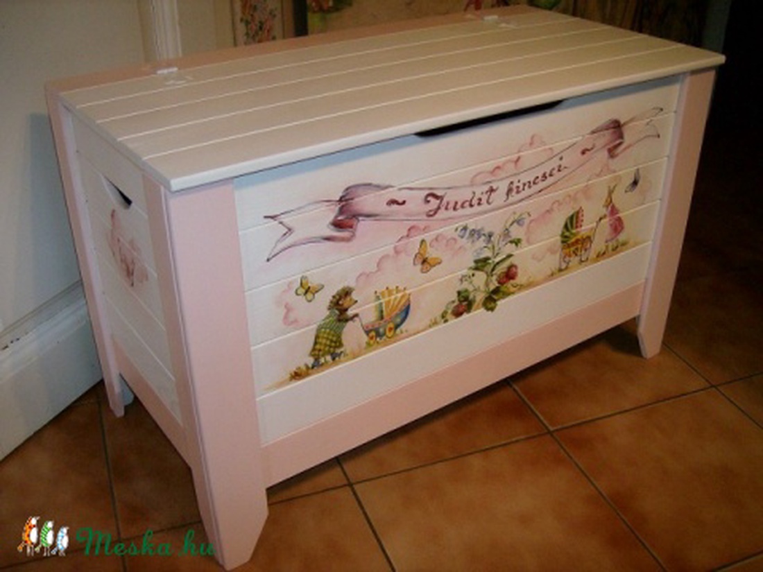  Játéktároló faláda- Megrendelésre -  - Meska.hu