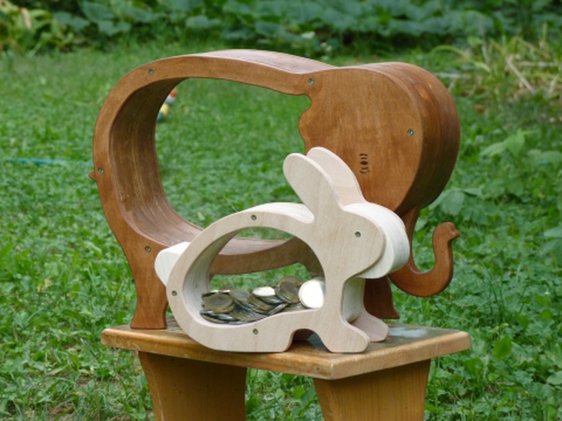 Nyuszi persely - ajándék gyerekeknek -  - Meska.hu